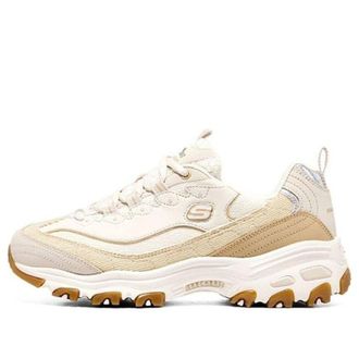 Skechers (WMNS) Skechers DLITES 1.0 Light Brown Beige 896148-NAT