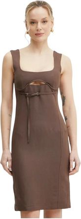 Patrizia Pepe Mujer, Vestidos, Marr&oacute;n, Talla: S