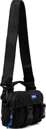 HUGO BOSS Borsa a spalla con fibbia - Nero