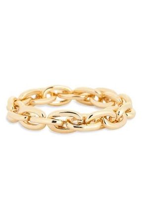 Nordstrom Rack Oval Link Stretch Bracelet in Gold at Nordstrom Rack