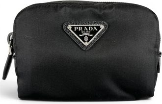 Prada Black Nylon Pouch (Pre-Owned)
