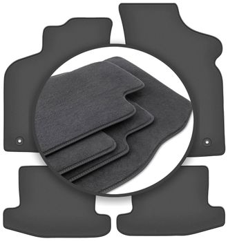 OEM Alfombrillas Premium Para Volkswagen Lupo Hatchback (1997-2005)