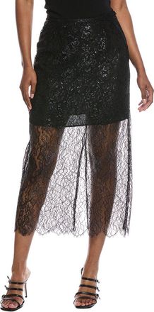 CeCe by Cynthia Steffe Lace Midi Skirt