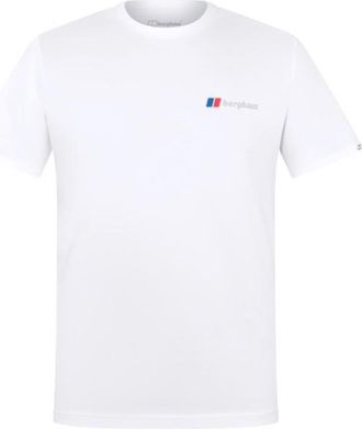Berghaus Front & Back Tee T-Shirt f&uuml;r Herren | wei&szlig;