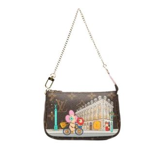 Louis Vuitton Pre-owned Mini Bags, female, Brown, Size: ONE SIZE Pre-owned Mini Pochette Accessoires