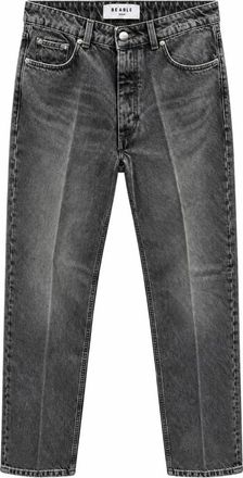 Be Able Ronny 40 Straight Jeans - Heren - Regular Fit Jeans - Zwart - W33 - Katoen - Jeans