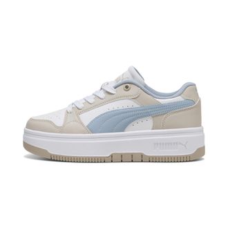 Puma Sneakers Rebound Femme dal taglio basso da donna, Scarpe, Beige, 37.5