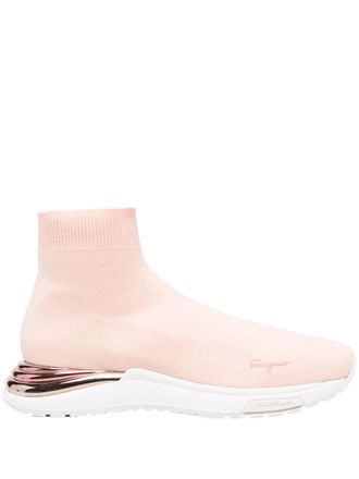 Ferragamo Devin Parker Sneaker - Pink