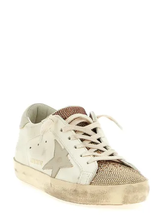 Golden Goose Womens Multicolor Cowhide Low Top Sneakers