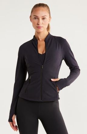 Zella Studio Luxe Active Jacket in Black at Nordstrom Rack, Size X-Small