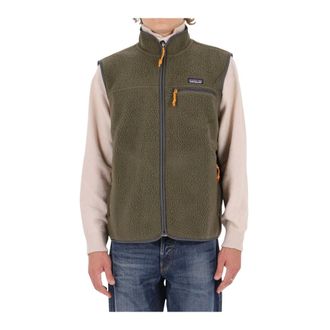 Patagonia Retro Pile Vest - Heren - Sport - Groen - Maat: L Fleece