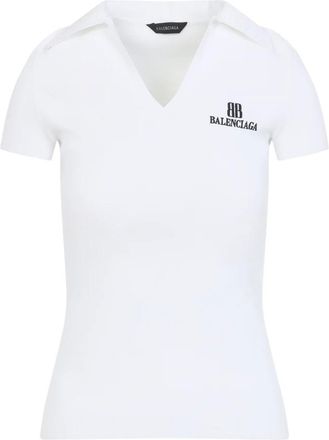 Balenciaga Mujer, Camisetas, Blanco, Talla: S