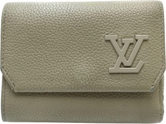 Louis Vuitton Leather Wallet (Tri-Fold) (Pre-Owned)