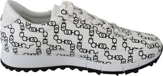 Jimmy Choo London Leather Monza Sneakers