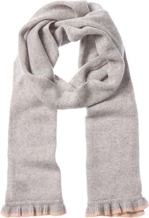 Portolano Ruffled Cashmere Scarf