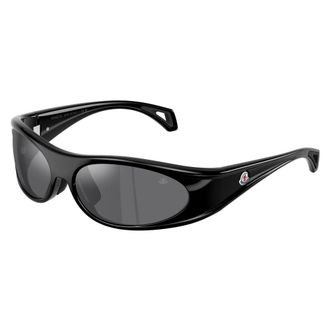 Moncler Me8021 Zonnebril - unisex - Accessoires - Zwart - Maat: 64 MM