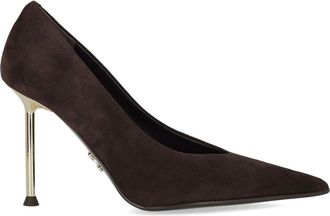 Sergio Levantesi D&Eacute;COLLET&Eacute; POLE IN SUEDE MARRONE SERGIO LEVANTESI