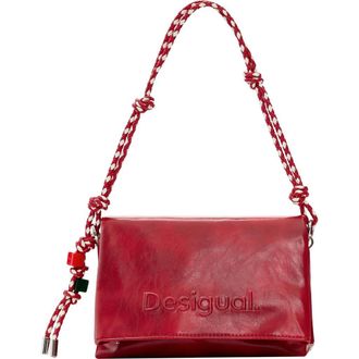 Desigual Faux Leather Crossbody Bag in Red at Nordstrom