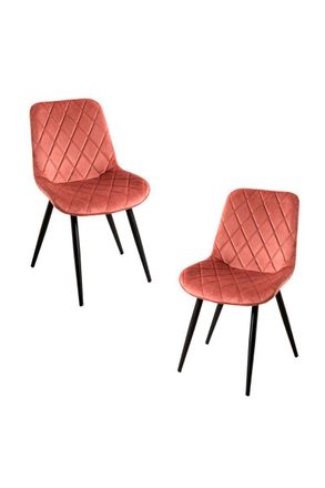 Regalos Miguel Regalos Miguel - Packs Sillas Comedor - Pack 2 Sillas Min Terciopelo - Rosa