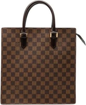 Louis Vuitton Pre-owned Venice Sac Plat - Dames - Vintage Shopper - Bruin - ONE Size - Leer - Vintage