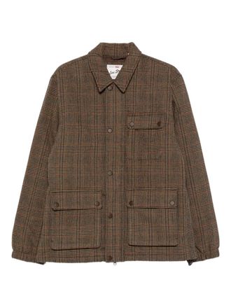 Levi's Wells utility insulated jacket - men - Polyester/Wool/Other fibres/Polyester - S - Brown