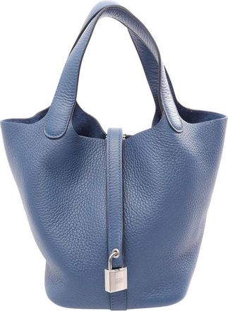 Herm&egrave;s Pre-owned Hermes Clemence Picotin Lock 18 Ladies XVVBVS4WBY0AVY6Z
