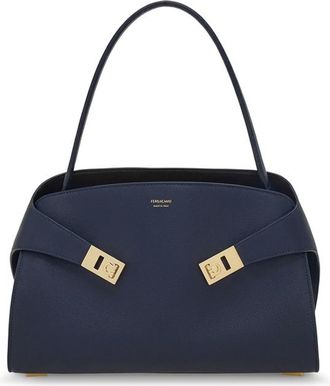 Ferragamo Hug Leather Shoulder Bag