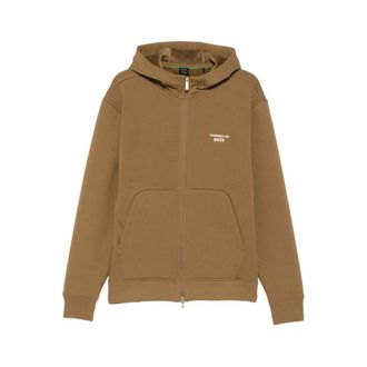 HUGO BOSS Sudadera con cremallera Icons 70 - Sweatshirts & Hoodies - Hombre - Verde - 2XL
