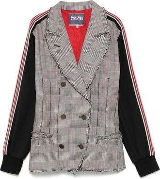 Jean Paul Gaultier Giacca con inserti anni 90 - Nero