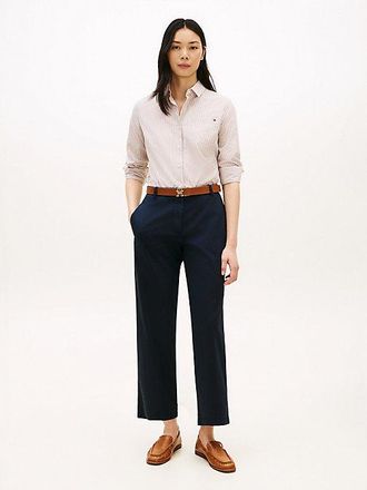 Tommy Hilfiger Washed Slim Straight Leg Chinos