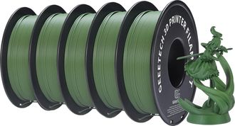 OEM Filamento Para Impresora 3d, Acabado Mate, F&aacute;cil De Imprimir, Verde Oliva Mate
