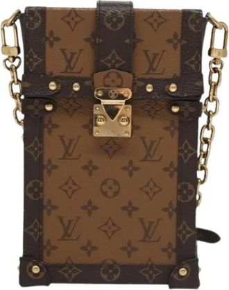 Louis Vuitton Pre-owned Vertical trunk pochette - - Pre-owned - Donna - Marrone - ONE SIZE