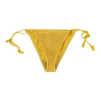 Burberry Bikinis, female, Yellow, Size: XS Side-tie Bikini Bottoms
