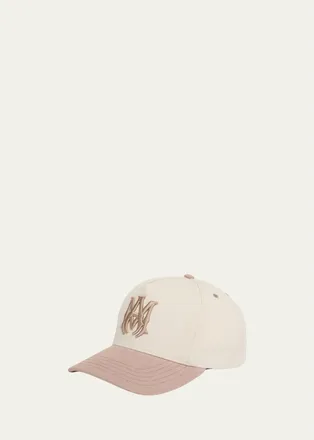 Amiri Mens MA Two-Tone Baseball Cap