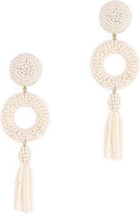 Deepa Gurnani Oliver Drop Earrings in Ivory at Nordstrom Rack