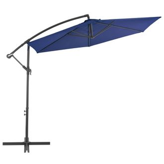 Berkfield Home Cantilever Umbrella with Aluminium Pole 300 cm Blue
