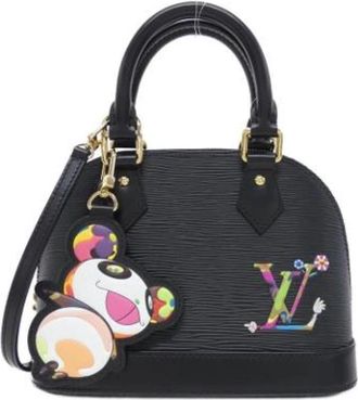 Louis Vuitton Pre-owned Vintage Handbag - Dames - Vintage Handtas - Zwart - ONE Size - Leer - Vintage