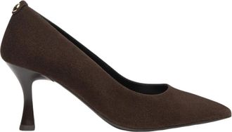Nero Giardini D&eacute;collet&eacute; in camoscio - - Shoes - Donna - Marrone - 36 EU