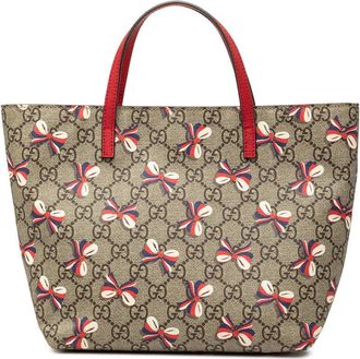 Gucci Pre-owned Gucci Childrens GG Supreme Ribbon Tote Ladies HMYNC0KJ6QC585XS