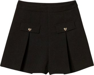 Twinset Donna, Pantaloncini, Nero, XS, new