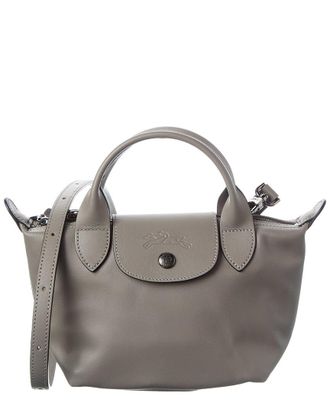 Longchamp Le Pliage Xtra Leather Mini Satchel