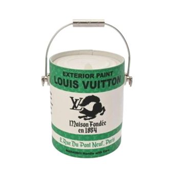 Louis Vuitton Pre-owned Bucket Bags, female, White, Size: ONE SIZE Pre-owned Canvas Bucket Bag