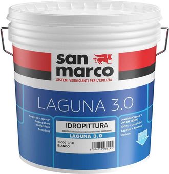San Marco Pittura lavabile laguna 3.0 bianco lt.14