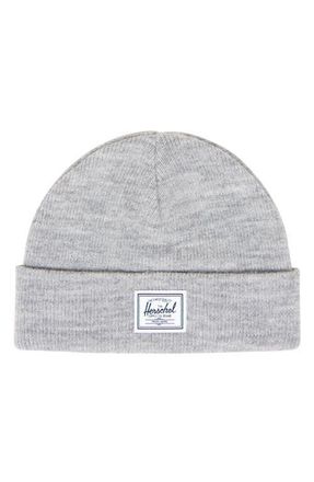 Herschel Elmer Beanie in Heather Light Grey at Nordstrom, Size 6-12 M