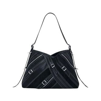 Desigual Tassen, Dames, Zwart, ONE Size, Fibonacci Buxton Shoulder Bag