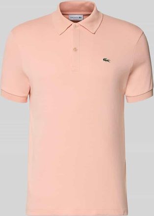 Lacoste Regular Fit Poloshirt aus reiner Baumwolle in Altrosa, Gr&ouml;&szlig;e XXXL