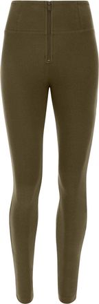 Freddy Leggings FREDDY Leggings WRUP2HC001ORG, Damen, Gr. XS, EURO, gr&uuml;n (olive gr&uuml;n), Obermaterial: 81% Baumwolle CO. 19% Elasthan EL., Hosen Leggings