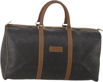 Dior Pre-owned Vintage Boston Bag - Dames - Vintage Weekendtas - Bruin - ONE Size - Leer - Vintage