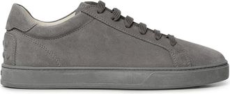 Tod's Trainers in Suede - male - Tods - Sneakers - Gray - 10 UK - Shoes