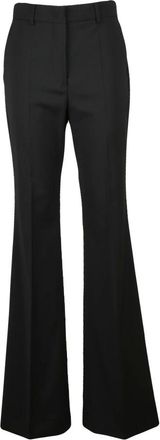 Sportmax Broeken, Dames, Zwart, XS, Wol, Sportmax pantalone